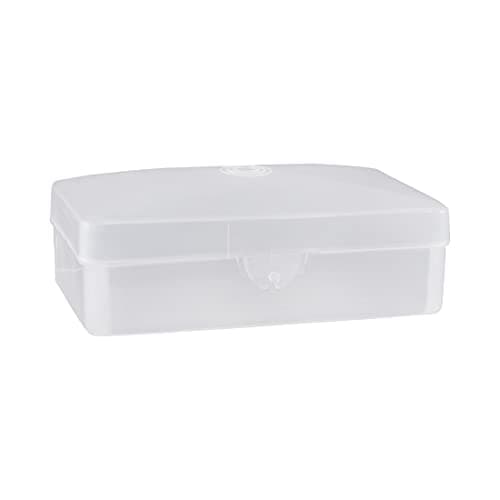 Dukal SB01C Dawn Mist Translucent Plastic Soap Box 2 1/2" x 3.14", Pack of 100