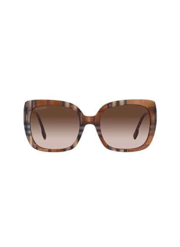 BURBERRY Sunglasses BE 4323 400513 Caroll Check Brown Gradient Br