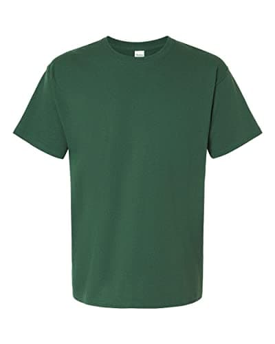 Hanes Mens Essential-T T-Shirt, XL, Athletic Dark Green