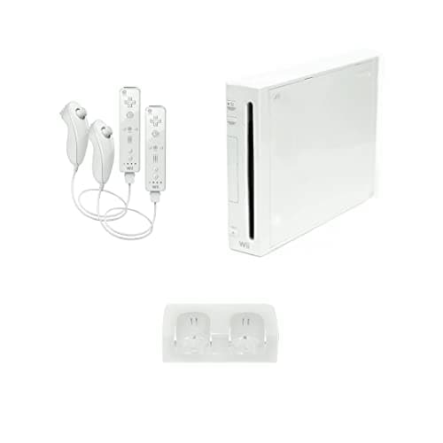 Nintendo Wii Console, White Premium Bundle [nintendo_wii] (Renewed)