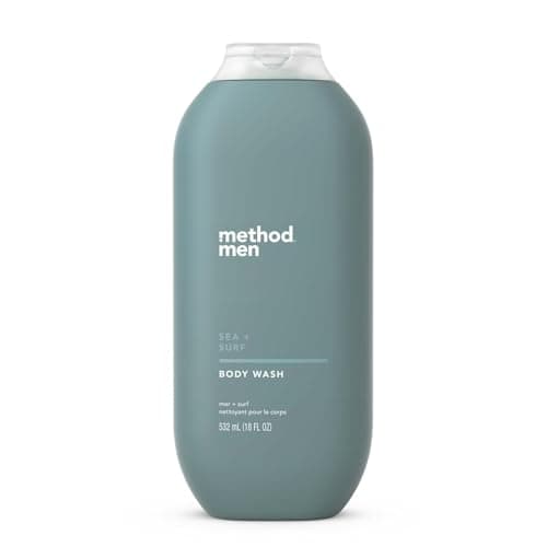 Method Men Body Wash, Sea + Surf, Paraben and Phthalate Free, 18 fl oz (Pack of 1)