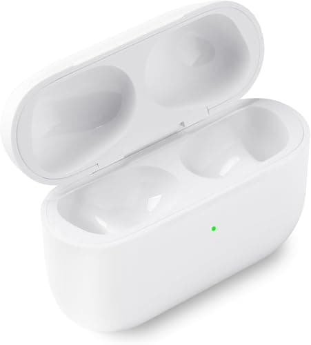 Wireless Charging Case Compatible with Airpods Pro 2nd 1st Replacement for Air pod Pro 2rd Generation Charger Case Only with Bluetooth Pairing Sync Button No Earbuds
