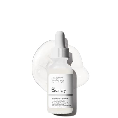 The Ordinary Multi-Peptide + Hyaluronic Acid, Anti-Aging Formula for Crow’s Feet, Elasticity & Firmness, 1 Fl Oz