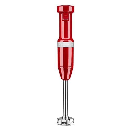 KitchenAid Variable Speed Corded Hand Blender KHBV53, Empire Red