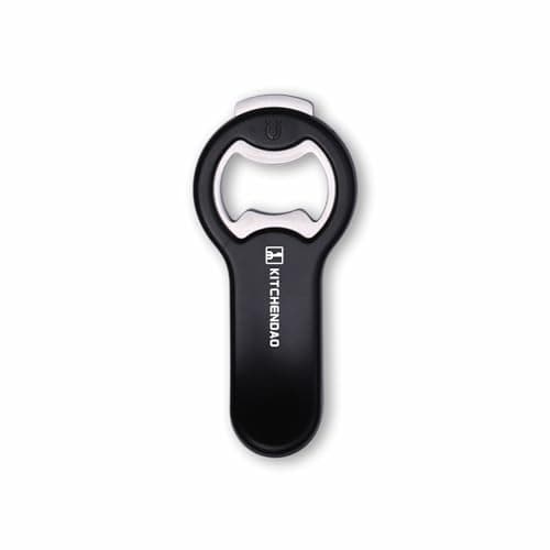 Best Beer Bottle Openers #3 from KITCHENDAO KITCHENDAO 2 in 1 Magnetic Beer Bottle Opener for Fridge and RV with Cap Catcher - Pop Can Soda Can Opener, Stick to Refrigerator for Easy Storage with Magnet, Gift for Men Husband Father