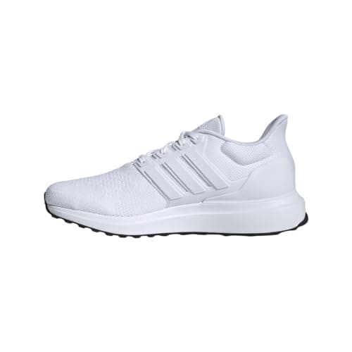 adidas Men's UBounce DNA Sneaker, White/White/Black, 10.5