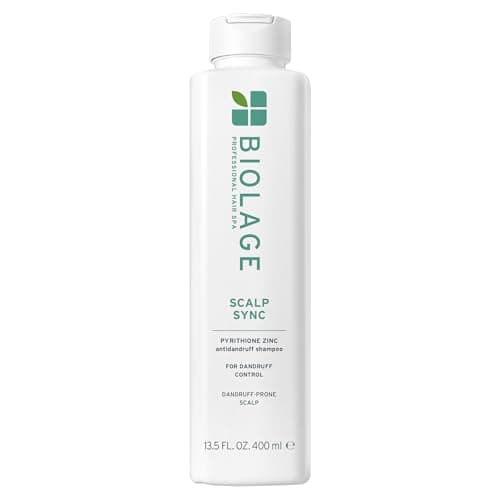 Biolage Scalp Sync Anti-Dandruff Shampoo - Controls Itchy Scalp, Deeply Cleanses, Moisturizing Dandruff Treatment, With Zinc Pyrithione, Vegan & Cruelty-Free, 13.5 Fl Oz