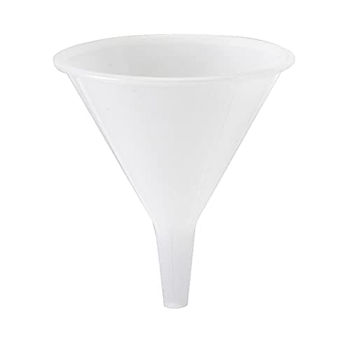 Hutzler 8-Ounce Plastic Funnel, Natural