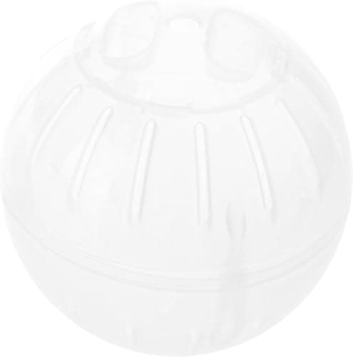 White Silent Exercise Ball Plastic Spinner Hamster Running for Sugar Gliders Small Mice Gerbils Multiple Colors Hamster Exercise Ball，Small Animal Exercise Wheels，Animal Health Supplie