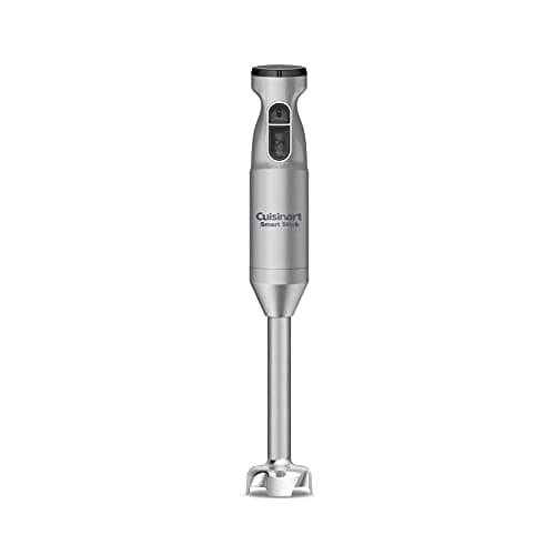 Cuisinart Smart Stick Two-Speed Hand Blender, Powerful Immersion Blender with 300-Watt Motor Blends Shakes, Smoothies, Puree, Baby Food, Soups & Sauces, CSB-175SVP1, Silver