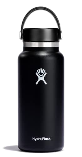 Hydro Flask Wide Flex Cap Black 32 Oz