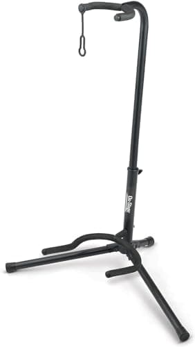 OnStage XCG4 Black Tripod Guitar Stand, Single