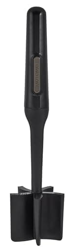FARBERWARE Nylon Meat and Potato Masher – 5-Blade Ground Meat Chopper, Heat-Resistant to 450°F, Safe for Nonstick Cookware, Ergonomic Handle, 10-Inch, Dishwasher-Safe, Black