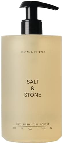 Salt & Stone Body Wash with Antioxidants for Deep Moisture | For Women & Men, Sulfate, Paraben, & Dye Free, Leaving Skin Soft and Hydrated - 15.2 fl oz