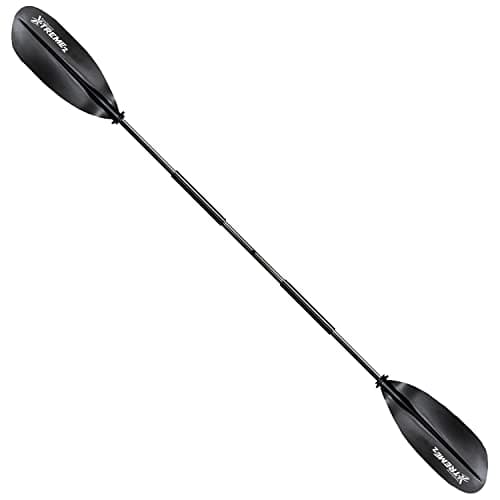 SeaSense XTreme 2 Kayak Paddle, Black, 96” - Fiberglass Reinforced Nylon Blades, 2-Piece Construction - Great for Sport, Sea, Whitewater, Recreational & Fishing Kayaking