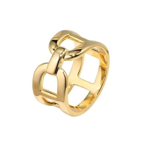 Chunky Chain Silk Scarf Clip for Women Girls Minimalist Silver Wide Band Statement Buckle Wrap Fashion Punk Link Shawl Scarves Clasp Dress Accessories Jewelry 14k Gold Plated