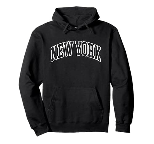 New York - NY - Throwback Design - Classic Pullover Hoodie