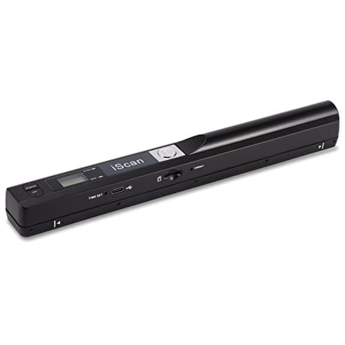 Portable Document Scanner, AOZBZ 900DPI Handheld Image Scanner, Scanning Wand,A4 Colour Photo Mobile Scanner Handy Scan (JPG/PDF Format, High Speed USB 2.0, Included 16G SD Card)