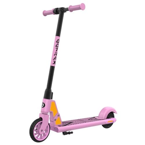 Gotrax GKS Mini Electric Scooter for Kids 6-12, Max 3.75 Miles & 7.5 Mph by 150W Motor, 6'' Wheel, Thumb Throttle Easy to Ride & Assemble, All-metal Body Supports 121 lbs, Great Present for Boys Girls