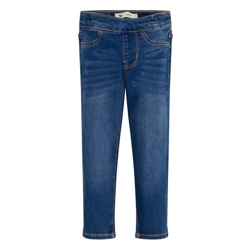 Levi's Girls' Little Skinny Fit Pull On Jeggings, Sweetwater, 6