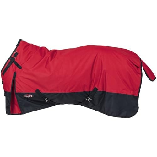 Tough1 600D Turnout Blanket with Snuggit Red 75"