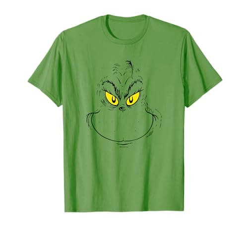 The Grinch Face Officially Licensed T-Shirt