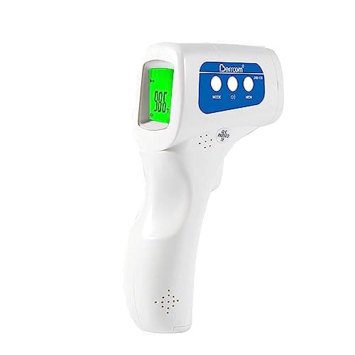 Berrcom Non Contact Forehead Thermometer, Infrared Digital No-Touch Thermometer 3 in 1 for Adults and Kids Fever Check Thermometer Temperature Gun for Baby