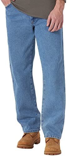 Rustler Men's Classic Regular Fit Jean,Stonewash,36W x 29L