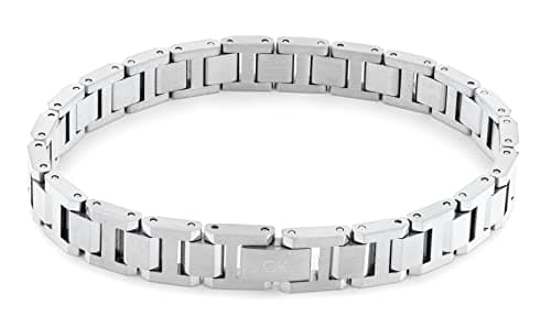 Calvin Klein Jewelry Men's Link Bracelet Color: Silver (Model: 35000284)