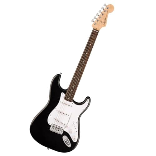 Fender Squier Debut Series Stratocaster Electric Guitar, Beginner Guitar, with 2-Year Warranty, Includes Free Lessons, Black with Matte Finish