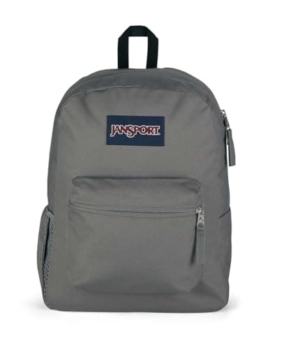 JanSport Unisex Cross Town Graphite Grey Polyester Backpack