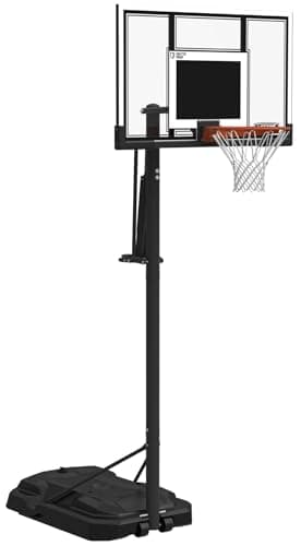 Lifetime Adjustable Portable Basketball Hoop, 54-Inch Steel-Framed Polycarbonate Backboard