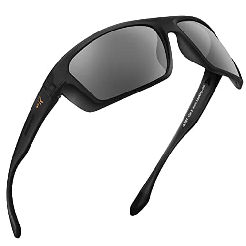 KastKing Huzzah Polarized Sport Sunglasses for Men and Women, Ideal for Driving Fishing Cycling and Running,UV Protection