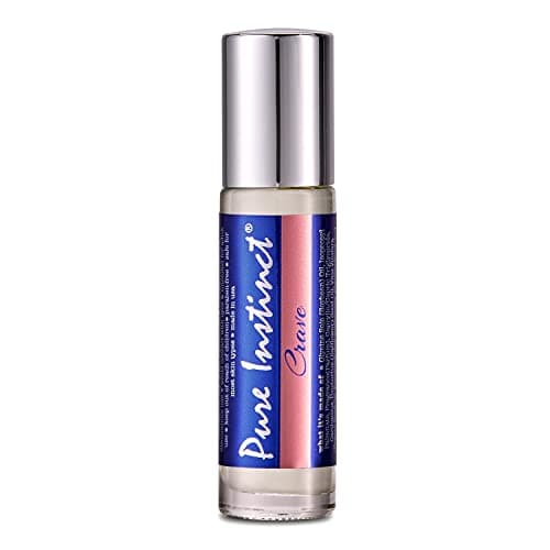 Pure Instinct Roll-On - The Original Pheromone Infused Essential Oil Perfume Cologne - TSA Ready (Crave - Women)