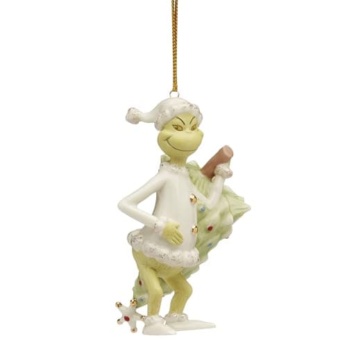 Lenox 895813 The Grinch Stealing The Tree Ornament