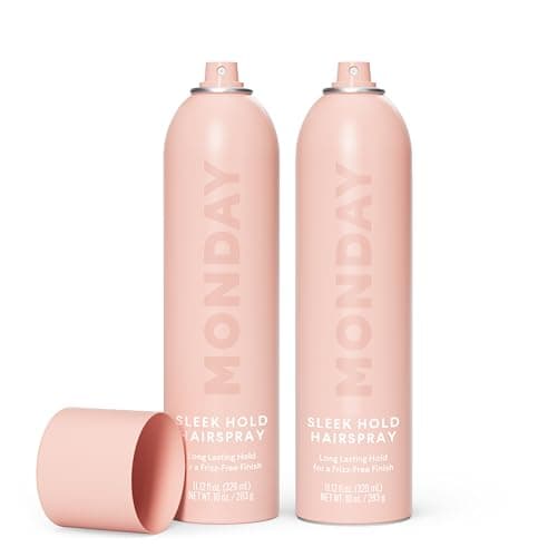 MONDAY HAIRCARE SLEEK HOLD Hairspray for long-lasting finish 10 oz (2 Pack)