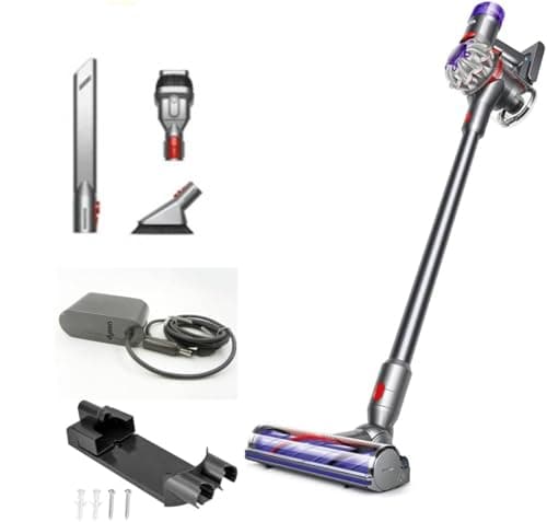 Dyson V8 Extra Cordless Vacuum Cleaner Purple (Renewed Premium)