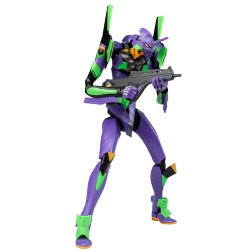 YOLOPARK Evangelion Figure - 7.87 Inch Highly Articulated Humanoid Decisive Weapon Neon Genesis Evangelion Model Kit (EVA-01)