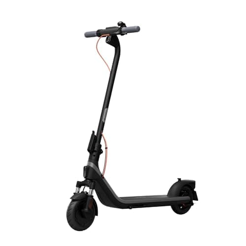 Segway Ninebot E2 Plus II Electric Scooter, 15.5 MPH, 16 Miles Max Range, Front Suspension, 8.1" Shock-Absorbing Tires, Dual Brakes, Scooter for Adults, UL-2272 2271 Certified