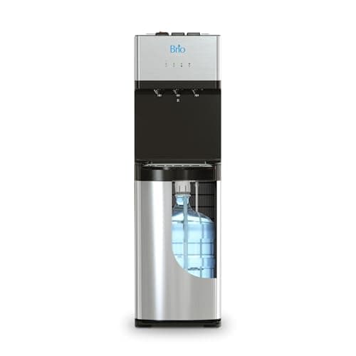 Brio Self Cleaning Bottom Loading Water Cooler Water Dispenser – Limited Edition - 3 Temperature Settings - Hot, Cold & Cool Water