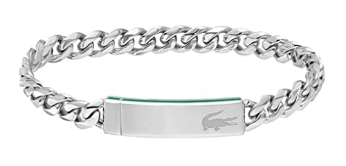 Lacoste Baseline Men's Stainless Steel Chain Bracelets (Model: 2040081)