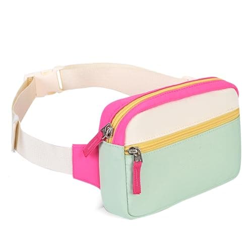 Christmas Gifts for Teens Girls Kids Grandkids Daughter, Birthday Gifts for 5 6 7 8 9 10 11 12 Year Old Girl, Fanny Pack Crossbody Bag Purse Belt Bags Cute Valentines Day Teen Girl Gifts Trendy Stuff
