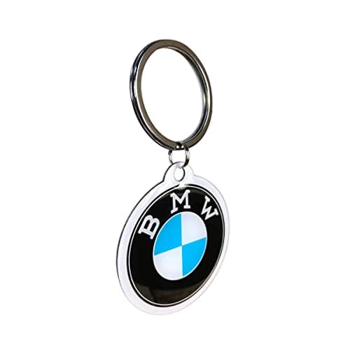 Nostalgic-Art Retro Keychain, Ø 1.6", official license product (OLP), BMW – Logo – Gift idea for car accessories fans, Metal, Vintage-Design