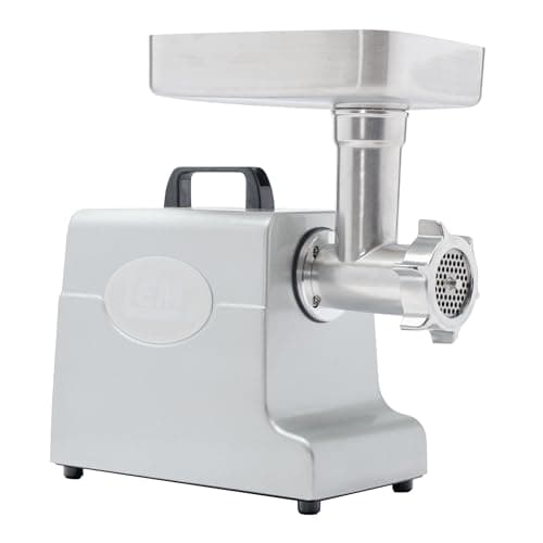 LEM Products MightyBite #8 Meat Grinder, 500 Watt Aluminum Electric Meat Grinder Machine, Ideal for Regular Use