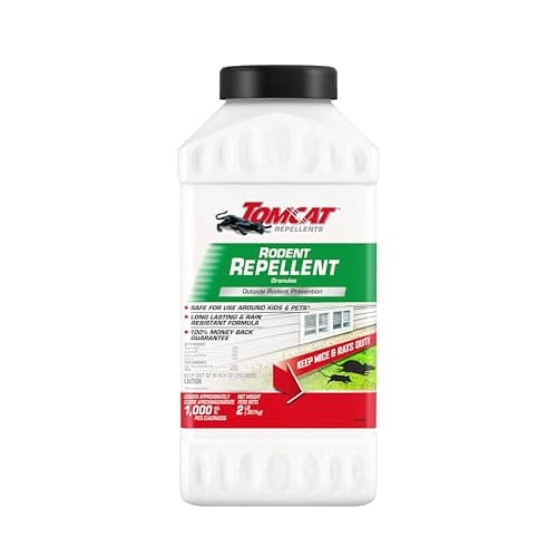 Tomcat Repellents Rodent Repellent Granules, For Outdoor Mouse and Rat Prevention, 2 lb.