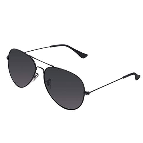 Bio-th Sunglasses for Men - Polarized Aviator Sunglasses, UV Protection, Trendy Metal Mirror Frame, Lentes de Sol Hombre