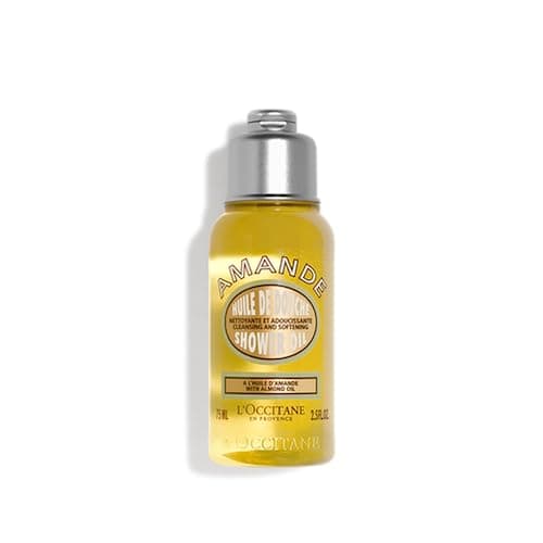 L'OCCITANE Cleansing & Softening Almond Shower Oil, Oil-to-Milky Lather, Softer Skin, Smooth Skin, Cleanse Without Drying, With Almond Oil'