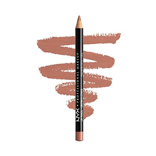 NYX PROFESSIONAL MAKEUP Slim Lip Pencil, Long-Lasting Creamy Lip Liner - Peakaboo Neutral