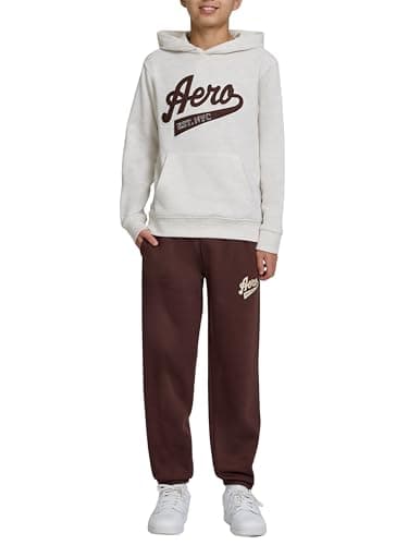Best Boys Swetsuit Sets #7 from AEROPOSTALE AEROPOSTALE Boys 2 Piece Outfit - Pullover Hoodie and Athletic Pants, Youth Jogger Sweatpants and Sweatshirt, Sizes 4-15