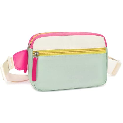PRLINJSK Fanny Pack for Girls Teens Kids, Toddler Belt Bag Birthday Gift Crossbody Waist Bag Gift
